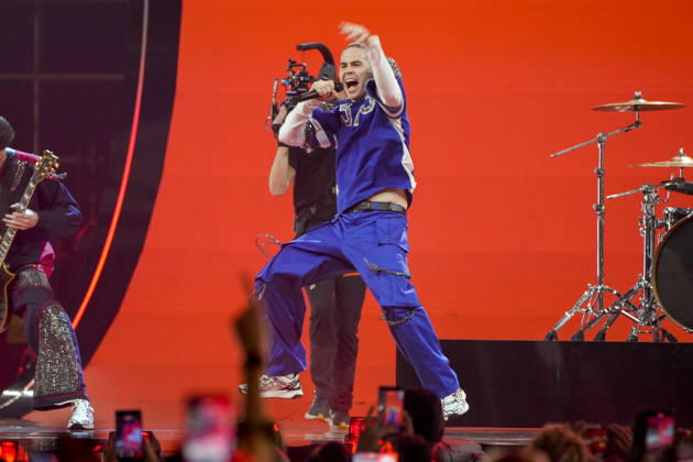 11.05.2026 - Europa, Österreich, Wien: 70. Eurovision Song Contest 2026 in der Wiener Stadthalle - Semi-final 1 (Dress Rehearsal 2); Satoshi mit dem Song Viva, Moldova! für Moldau Copyright: xJulianxSindricx