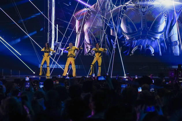 11.05.2026 - Europa, Österreich, Wien: 70. Eurovision Song Contest 2026 in der Wiener Stadthalle - Semi-final 1 (Dress Rehearsal 2); Bzikebi mit dem Song On Replay für Georgien Copyright: xJulianxSindricx