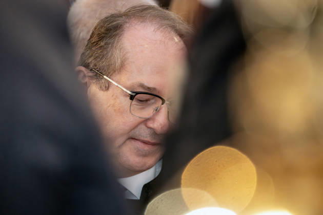 Alexander Dobrindt, CSU, Bundesinnenminister, CSU-Veranstaltung im vollbesetzten Bierzelt, im Rahmen der Truderinger Festwoche, bayerisches Volksfest, München, 11. Mai 2026 Deutschland, München, 11. Mai 2026, Alexander Dobrindt, 55, CSU, Bundesinnenminister, Ehrengast und Redner bei CSU-Veranstaltung im vollbesetzten Bierzelt, Truderinger Festwoche, traditionelles bayerisches Volksfest im Münchner Stadtteil Trudering, Montagabend, Politik, Politiker, Bayern,