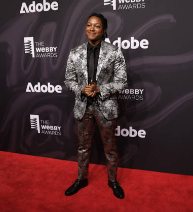 Josh Johnson arrives on the red carpet at the 30th Annual Webby Awards at Cipriani Wall Street on Monday, May 11, 2026 in New York City.  NYP20260511221 JOHNxANGELILLO