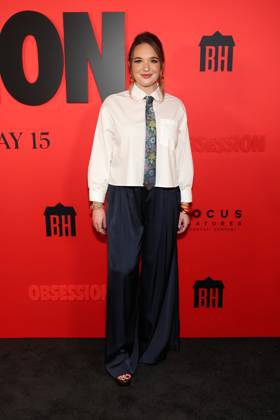 LOS ANGELES, CALIFORNIA - MAY 11 Haley Johnson at the screening of Obsession at the Hollywood Legion Theater on May 11, 2026 Credit: . USA - ZUMAa123 20260508_zaa_a123_022 Copyright: xAdMediax