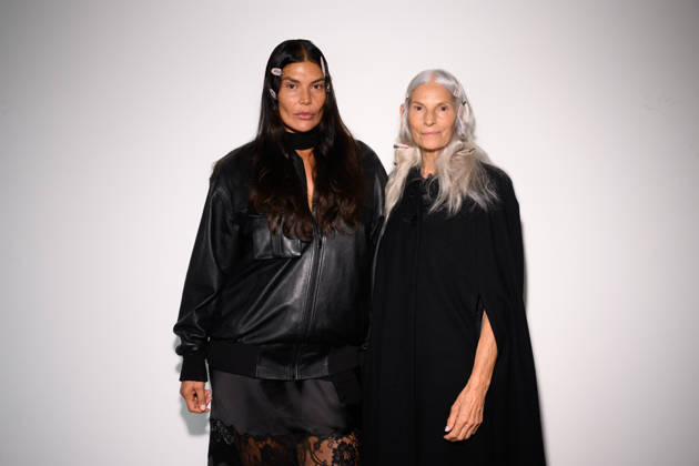 AUSTRALIAN FASHION WEEK, Models pose backstage ahead of the runway show by Australian designer Bianca Spender, during Australian Fashion Week in Sydney, Tuesday, May 12, 2026. ( NO ARCHIVING SYDNEY NEW SOUTH WALES AUSTRALIA  Copyright: xDANxHIMBRECHTSx 20260512123250106706