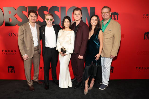 Premiere of Obsession in Los Angeles LOS ANGELES, CALIFORNIA MAY 11 Michael Johnston, Curry Barker, Inde Navarrette, Cooper Tomlinson, Megan Lawless and Andy Richter at the screening of Obsession at the Hollywood Legion Theater on May 11, 2026 Credit AdMedia 455812 2026 05 08 Los Angeles United States  Copyright: xAdMediax STAR_455812_001
