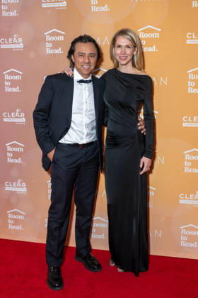 May 11, 2026, New York, United States: (L-R) Antonio Alvarez III and Olena Alvarez attend the Room to Read 2026 New York Gala at 583 Park Avenue on May 11, 2026 in New York City. New York United States - ZUMAs197 20260511_aaa_s197_227 Copyright: xRonxAdarx