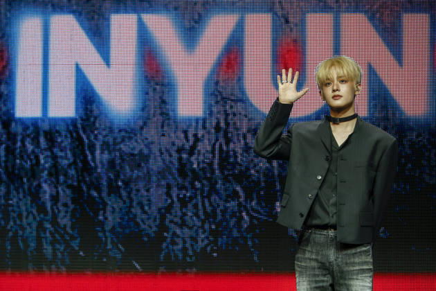 K-pop group YOUNITE holds media showcase for mini-album in Seoul Woono of South Korean boy group YOUNITE poses for photos during a showcase for their eighth mini-album, INYUN Part.1, in Seoul, South Korea, on May 12, 2026. The release marks the group s debut under their new agency, Para Music, and features five tracks centered on the themes of connection and fate. Seoul South Korea  Copyright: xMatrixxImagesx xJungxUi-Chelx