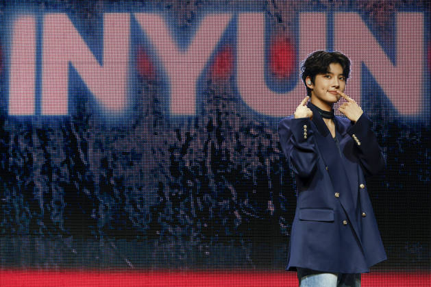 K-pop group YOUNITE holds media showcase for mini-album in Seoul Sion of South Korean boy group YOUNITE poses for photos during a showcase for their eighth mini-album, INYUN Part.1, in Seoul, South Korea, on May 12, 2026. The release marks the group s debut under their new agency, Para Music, and features five tracks centered on the themes of connection and fate. Seoul South Korea  Copyright: xMatrixxImagesx xJungxUi-Chelx