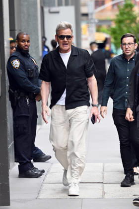 Gordon Ramsay spotted at ABC Studios in New York Featuring: Gordon Ramsay Where: New York City, New York, United States When: 11 May 2026 Credit: Elder Ordonez INSTARimages EDITORIAL USE ONLY. NOT FOR USE BY NEWSPAPERS BASED IN THE UK. Copyright: xx instar55680714