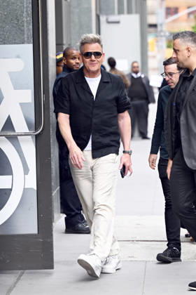Gordon Ramsay spotted at ABC Studios in New York Featuring: Gordon Ramsay Where: New York City, New York, United States When: 11 May 2026 Credit: Elder Ordonez INSTARimages EDITORIAL USE ONLY. NOT FOR USE BY NEWSPAPERS BASED IN THE UK. Copyright: xx instar55680719