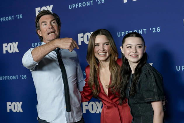 2026 FOX Upfront Sophia Bush, Jerry O Connell, Violet McGraw attends the 2026 FOX Upfront, held at 151 West 55th Street in New York City, Monday, May 11, 2026., Credit:Jennifer Graylock Avalon United States, New York, New York  Copyright: xJenniferxGraylockx xAvalonx 1098200422