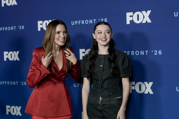 2026 FOX Upfront Sophia Bush, Jerry O Connell, Violet McGraw attends the 2026 FOX Upfront, held at 151 West 55th Street in New York City, Monday, May 11, 2026., Credit:Jennifer Graylock Avalon United States, New York, New York  Copyright: xJenniferxGraylockx xAvalonx 1098200435