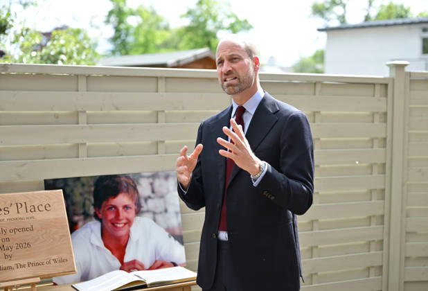The Prince Of Wales Officially Opens James Place Birmingham BIRMINGHAM, ENGLAND - MAY 11: Prince William, Prince of Wales during the official opening of James Place Birmingham on May 11, 2026 in Birmingham, England. With established centres in Liverpool, London and Newcastle, the charity aims to provide free, rapid-access therapy and life-saving support for men in suicidal crisis., Credit:Eamonn M. McCormack PA ROTA - B68 Avalon United Kingdom, England, Birmingham Copyright: xEamonnxM.xMcCormackx xPAxROTAx-xB68x xAvalonx 1098185457