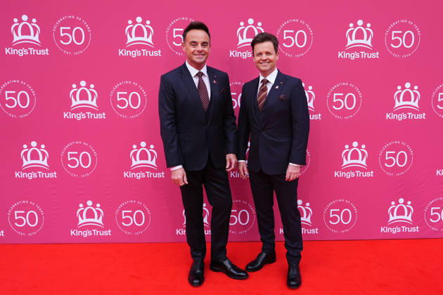 King s Trust 50th anniversary Ant McPartlin (left) and Declan Donnelly, aka Ant and Dec, attending A King s Trust Celebration at the Royal Albert Hall, London, to mark the 50th anniversary of the charity. The King s Trust, formerly known as The Prince s Trust, helps those from disadvantaged communities and those facing adversity by supporting them to build the confidence and skills to live, learn and earn. Since the Trust was founded by King Charles III, as Prince of Wales, in 1976 it has helped more than a million young people across the UK. Picture date: Saturday May 9, 2026., Credit:Aaron Chown PA ROTA - B68 Avalon UK, London Copyright: xAaronxChownx xPAxROTAx-xB68x xAvalonx 1098184932