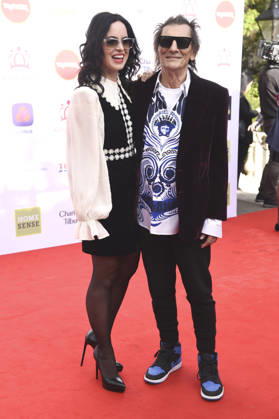 Sally Humphreys mit Ehemann Ron Wood beim 50. Jubiläum der King s Trust Awards 2026 in der Royal Festival Hall. London, 11.05.2026