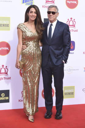 George Clooney mit Ehefrau Amal Alamuddin Clooney beim 50. Jubiläum der King s Trust Awards 2026 in der Royal Festival Hall. London, 11.05.2026