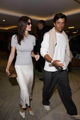 Cannes Rebecca Donaldson Carlos Sainz JR Exits Martinez MP Cannes, France- May 12: Carlos Sainz JR, Rebecca Donaldson arrive to Hotel Martinez during 79th Festival of Cannes, on May 12, 2026 in Milan, Italy. Photo by Marco Piovanotto ABACAPRESS:COM Cannes France  Copyright: xPiovanottoxMarco ABACAx