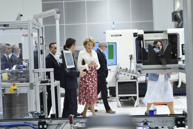 Queen Mathilde Attends 2026 Turkey Economic Mission ISTANBUL, TURKEY - MAY 12: Queen Mathilde of Belgium pictured attending the meeting From Industry 4.0 to 5.0: A Belgian-Turkish Dialogue on the Future of Manufacturing amid Global Geopolitical Shifts during the Belgian Economic Mission to the Republic of Turkey on May 12, 2026 in Istanbul, Turkey, 12 05 2026 Istanbul Turkey  Copyright: xPhilipxReynaersx