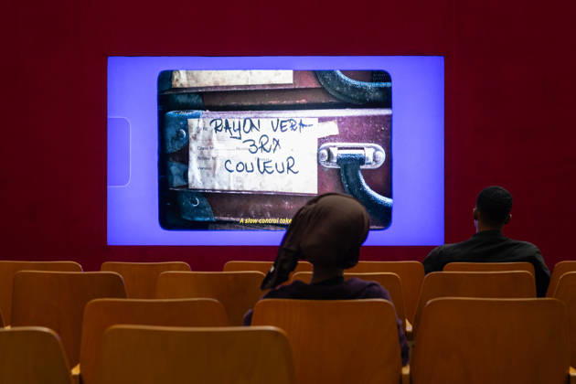 When Words Fall Silent, Cinema Speaks by Zineb Sedira at Tate Britain, London, UK 12 May 2026 When Words Fall Silent, Cinema Speaks, the Tate Britain Commission by Zineb Sedira on display in the Duveen Galleries at Tate Britain, London, UK, on 12 May 2026. The large-scale immersive installation, the artist s largest UK commission to date, draws on family archives and the history of cinema to explore themes of memory, migration and trauma., Credit:Pete Speller Avalon Copyright: xPetexSpellerx xAvalonx 1098288765