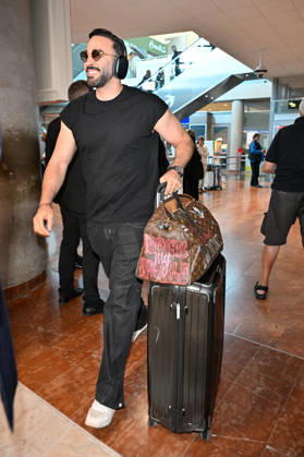 Cannes Adil Rami At Nice Airport JR Adil Rami is seen at Nice airport ahead 79th Cannes Film Festival in Nice, France on May 12, 2026. Photo by Julien Reynaud APS-Medias ABACAPRESS.COM Nice France  Copyright: xReynaudxJulien APS-Medias ABACAx