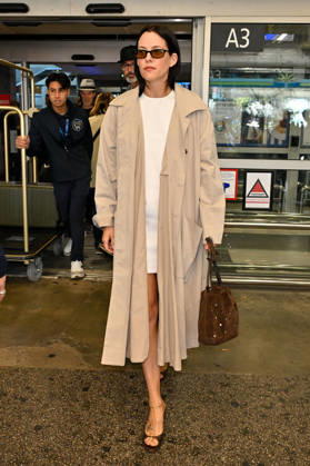 Cannes Riley Keough At Nice Airport JR Riley Keough is seen at Nice airport ahead 79th Cannes Film Festival in Nice, France on May 12, 2026. Photo by Julien Reynaud APS-Medias ABACAPRESS.COM Nice France  Copyright: xReynaudxJulien APS-Medias ABACAx