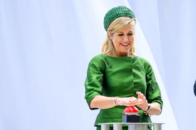 Queen opens the new Mammal Building of the AAP Foundation. Almere, the Netherlands. 12 May 2026 Queen Maxima during a visit to the new Mammal Building of the AAP Foundation. In this building, various types of exotic mammals are accommodated in a living environment that better suits their natural needs. Almere The Netherlands  Copyright: xDPPA POOL PatrickxvanxEmstx