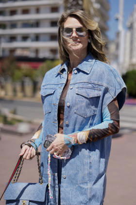 Cannes Heidi Klum Exits Martinez MP Cannes, France- May 12: Heidi Klum arrives to Hotel Martinez beach restaurant during 79th Festival of Cannes, on May 12, 2026 in Cannes, France. Photo by Marco Piovanotto ABACAPRESS:COM Cannes France  Copyright: xPiovanottoxMarco ABACAx