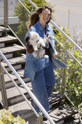 Cannes Heidi Klum Exits Martinez MP Cannes, France- May 12: Heidi Klum arrives to Hotel Martinez beach restaurant during 79th Festival of Cannes, on May 12, 2026 in Cannes, France. Photo by Marco Piovanotto ABACAPRESS:COM Cannes France  Copyright: xPiovanottoxMarco ABACAx