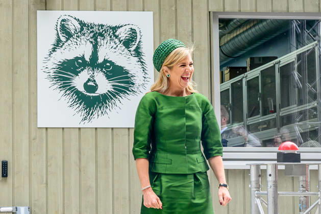 Queen opens the new Mammal Building of the AAP Foundation. Almere, the Netherlands. 12 May 2026 Queen Maxima during a visit to the new Mammal Building of the AAP Foundation. In this building, various types of exotic mammals are accommodated in a living environment that better suits their natural needs. Almere The Netherlands  Copyright: xDPPA POOL PatrickxvanxEmstx