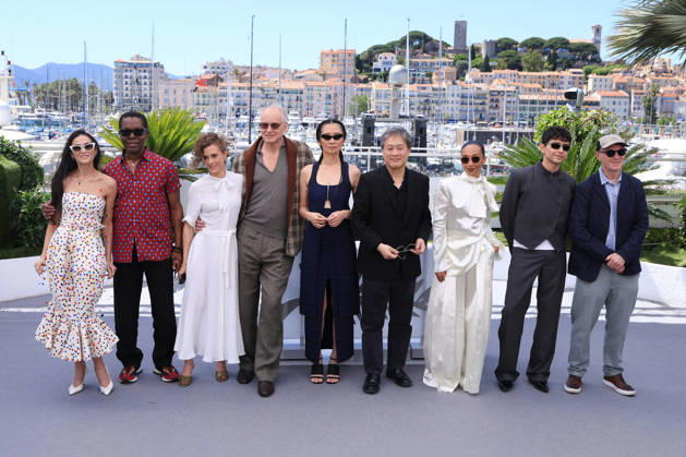 Cannes - Jury Photocall Jury president Park Chan-wook, and Jury members Demi Moore, Diego Cespedes, Laura Wandel, Isaach De Bankole, Stellan Skarsgard, Ruth Negga, Chloe Zhao and Paul Laverty at the jury photocall as part of the 79th Cannes Film Festival in Cannes, France on May 12, 2026. Photo by Jerome Domine ABACAPRESS.COM Cannes France  Copyright: xDominexJerome ABACAx