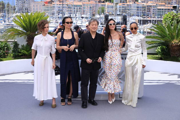 Cannes - Jury Photocall Jury president Park Chan-wook, and Jury members Demi Moore, Laura Wandel, Ruth Negga, Chloe Zhao at the jury photocall as part of the 79th Cannes Film Festival in Cannes, France on May 12, 2026. Photo by Jerome Domine ABACAPRESS.COM Cannes France  Copyright: xDominexJerome ABACAx