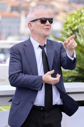 Thierry Fremaux beim Photocall zur Verleihung der Goldenen Ehrenpalme auf dem Festival de Cannes 2026 79 Internationale Filmfestspiele von Cannes am Palais des Festivals. Cannes, 12.05.2026
