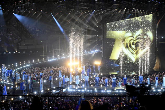 VIENNA, AUSTRIA 20260512 The third rehearsal for the semi-final 1 of the 70th edition of the Eurovision Song Contest ESC in the Wiener Stadthalle in Vienna, Austria, Tuesday, May 12, 2026 VIENNA AUSTRIA x10070x  Copyright: xJessicaxGow TTx EUROVISION 2026 GENREP 3 SEMIFINAL 1 jE45SyFOvOk