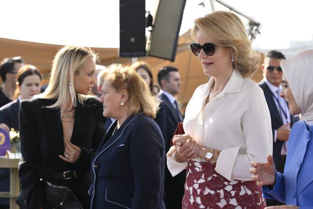 Queen Mathilde Attends 2026 Turkey Economic Mission ISTANBUL, TURKEY - MAY 12: Queen Mathilde of Belgium pictured attending the Ageas and Sabanc1 Group conference: Celebrating 15 Years of a Strategic BelgianTurkish Partnership in Insurance during the Belgian Economic Mission to the Republic of Turkey on May 12, 2026 in Istanbul, Turkey, 12 05 2026 Istanbul Turkey  Copyright: xPhilipxReynaersx