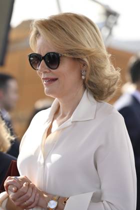 Queen Mathilde Attends 2026 Turkey Economic Mission ISTANBUL, TURKEY - MAY 12: Queen Mathilde of Belgium pictured attending the Ageas and Sabanc1 Group conference: Celebrating 15 Years of a Strategic BelgianTurkish Partnership in Insurance during the Belgian Economic Mission to the Republic of Turkey on May 12, 2026 in Istanbul, Turkey, 12 05 2026 Istanbul Turkey  Copyright: xPhilipxReynaersx