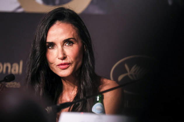 Cannes - Jury Press Conference Jury Member Demi Moore speaks during the Jury press conference at the 79th annual Cannes Film Festival at Palais des Festivals on May 12, 2026 in Cannes, France. Photo by Jean-Marc Haedrich Pool ABACAPRESS.COM Cannes France  Copyright: xABACAx
