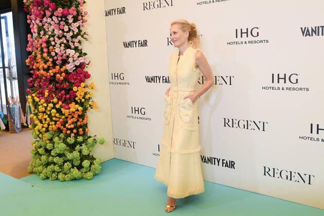 Gillian Anderson at the photocall of the Vanity Fair event on the beach of the Carlton Hotel during the 79th International Film Festival in Cannes, France, May 12, 2026 Lionel Urman Bestimage Celebs attend the Vanity Fair Lunch during the 79th annual Cannes Film Festival at Carlton Beach Club on May 12, 2026 in Cannes, France Paris France  Copyright: xLIONELxURMANxx xBESTIMAGExLIONELxURMANxx xBESTIMAGEx