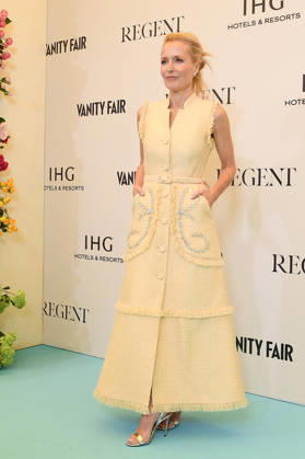 Gillian Anderson at the photocall of the Vanity Fair event on the beach of the Carlton Hotel during the 79th International Film Festival in Cannes, France, May 12, 2026 Lionel Urman Bestimage Celebs attend the Vanity Fair Lunch during the 79th annual Cannes Film Festival at Carlton Beach Club on May 12, 2026 in Cannes, France Paris France  Copyright: xLIONELxURMANxx xBESTIMAGExLIONELxURMANxx xBESTIMAGEx