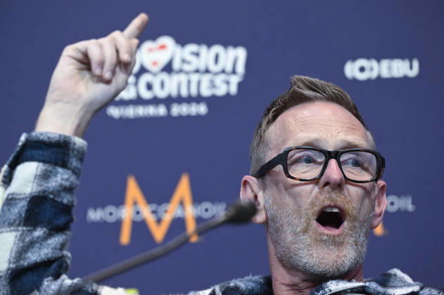 LKS 20260512 Eurovision Director Martin Green during press conference in Vienna, Austria on Monday, 12th May, 2026. - HEIKKI SAUKKOMAA Wien Austria  Copyright: xHeikkixSaukkomaax UBqdmdQshwA