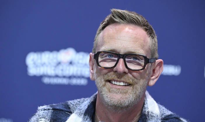 Eurovision Director Martin Green during press conference in Vienna, Austria on Monday, 12th May, 2026. - HEIKKI SAUKKOMAA Wien Austria  Copyright: xHeikkixSaukkomaax GFdnRboEASw