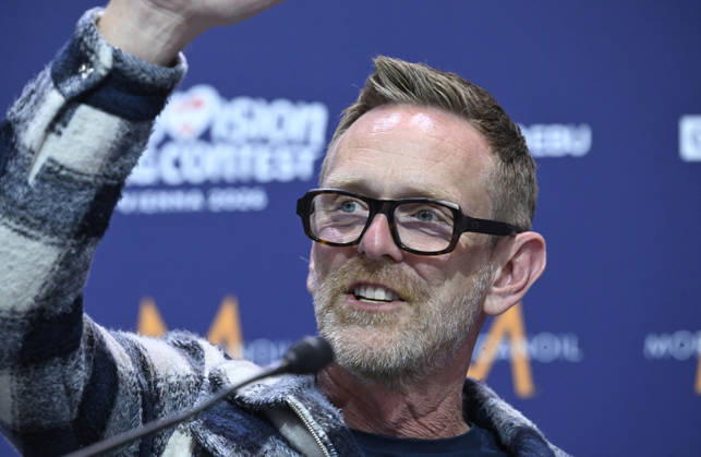 LKS 20260512 Eurovision Director Martin Green during press conference in Vienna, Austria on Monday, 12th May, 2026. - HEIKKI SAUKKOMAA Wien Austria  Copyright: xHeikkixSaukkomaax SX33u13VA8M