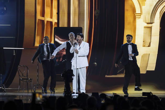 12.05.2026 - Europa, Österreich, Wien: 70. Eurovision Song Contest 2026 in der Wiener Stadthalle - Semi-final 1 (Dress Rehearsal 3); Sal Da Vinci mit dem Song Per Sempre SÃ¬ für Italien Copyright: xJulianxSindricx