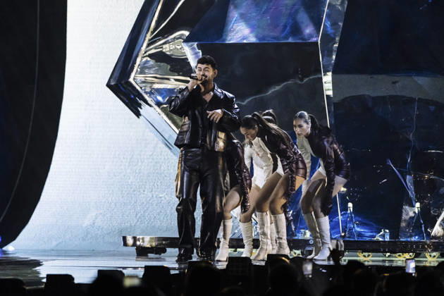 12.05.2026 - Europa, Österreich, Wien: 70. Eurovision Song Contest 2026 in der Wiener Stadthalle - Semi-final 1 (Dress Rehearsal 3); Noam Bettan mit dem Song Michelle für Israel Copyright: xJulianxSindricx