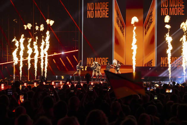 12.05.2026 - Europa, Österreich, Wien: 70. Eurovision Song Contest 2026 in der Wiener Stadthalle - Semi-final 1 (Dress Rehearsal 3); Sarah Engels mit dem Song Fire für Deutschland Copyright: xJulianxSindricx