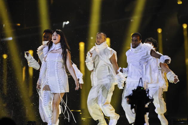 12.05.2026 - Europa, Österreich, Wien: 70. Eurovision Song Contest 2026 in der Wiener Stadthalle - Semi-final 1 (Dress Rehearsal 3); ESSYLA mit dem Song Dancing on the Ice für Belgien Copyright: xJulianxSindricx
