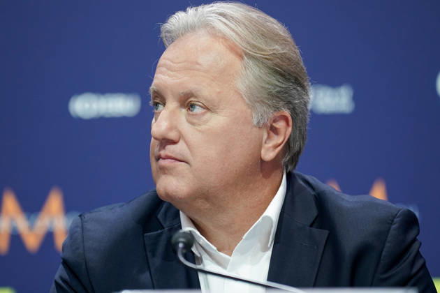 12.05.2026 - Europa, Österreich, Wien: 70. Eurovision Song Contest 2026 in der Wiener Stadthalle - Semi-final 1 (Pressekonferenz); Technischer Direktor des ORF, Harald Kräuter Copyright: xLUKAxKOLANOVICx