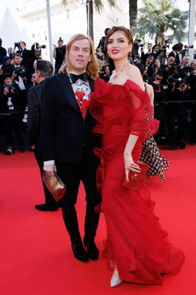 Christophe Guillarmé et Blanca Blanco Montée des marches du film La vénus électrique pour la cérémonie douverture du 79ème Festival International du Film de Cannes, le 12 mai 2026 Jacovides Moreau Bestimage Red carpet for The electric kiss during the 79th Cannes International Film Festival Opening ceremony on May 12, 2026 Cannes France Copyright: xJACOVIDES-MOREAUx xBESTIMAGExJACOVIDES-MOREAUx xBESTIMAGEx