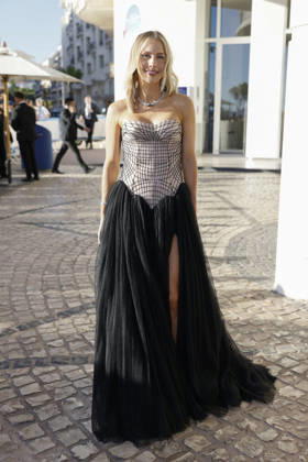 Cannes Claire Holt Exits Martinez MP Cannes, France- May 12: Claire Holt leaves Hotel Martinez to attending opening ceremony during 79th Festival of Cannes, on May 12, 2026 in Cannes, France. Photo by Marco Piovanotto ABACAPRESS:COM Cannes France Copyright: xPiovanottoxMarco ABACAx