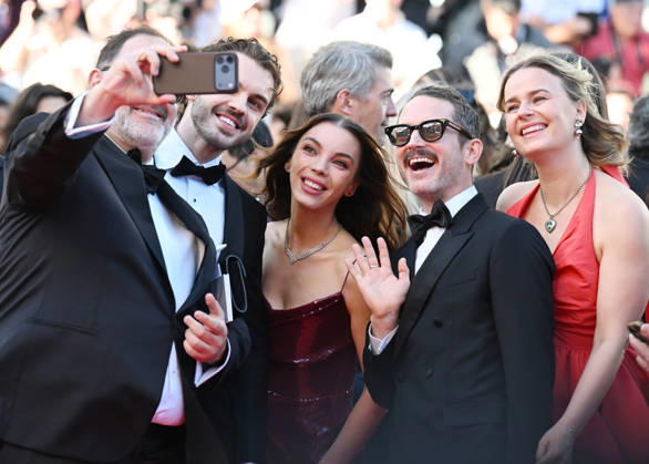Celebrities walk the red carpet for the 79th Annual Cannes Film Festival Opening Ceremony and La VÃ nus Electrique (The Electric Venus) screening Featuring: Elijah Wood Where: Cannes, France When: 12 May 2026 Credit: Cover Images EDITORIAL USE ONLY. NOT FOR USE BY NEWSPAPERS BASED IN THE UK. Copyright: xx coverimg55684256