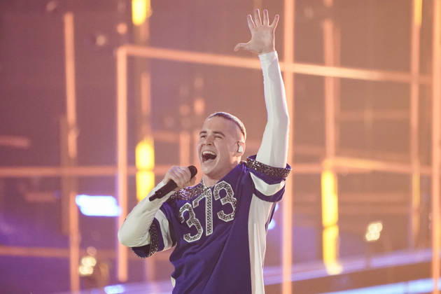 12.05.2026 - Europa, Österreich, Wien: 70. Eurovision Song Contest 2026 in der Wiener Stadthalle - Semi-final 1; Satoshi mit dem Song Viva, Moldova! für Moldau Copyright: xLUKAxKOLANOVICx