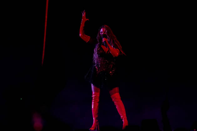 12.05.2026 - Europa, Österreich, Wien: 70. Eurovision Song Contest 2026 in der Wiener Stadthalle - Semi-final 1; FELICIA mit dem Song My System für Schweden Copyright: xLUKAxKOLANOVICx