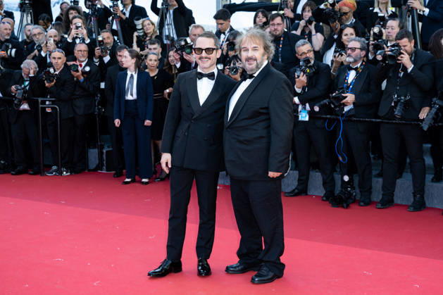 Cannes Opening NG Peter Jackson and Elijah Wood attending the ‘The Electric Kiss (La Venus Electrique)’ Screening and Opening Ceremony Red Carpet at Palais Des Festivals in Cannes, France on May 12 2026 as part of the 79th Cannes Film Festival. Photo by Nicolas Genin ABACAPRESS.COM Cannes France  Copyright: xGeninxNicolas ABACAx